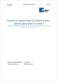 Mémoire_Kläy, Cindy